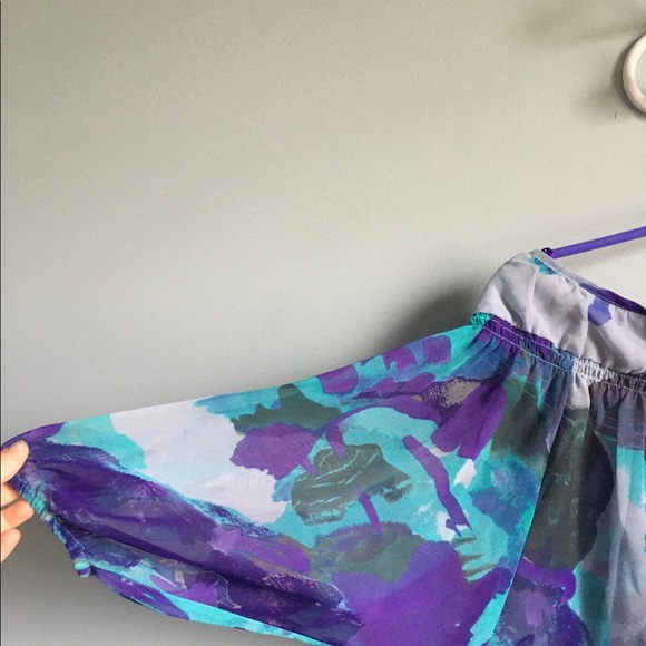 Jonathan Martin Boho Peasant Sheer Blouse - Picture 4 of 5